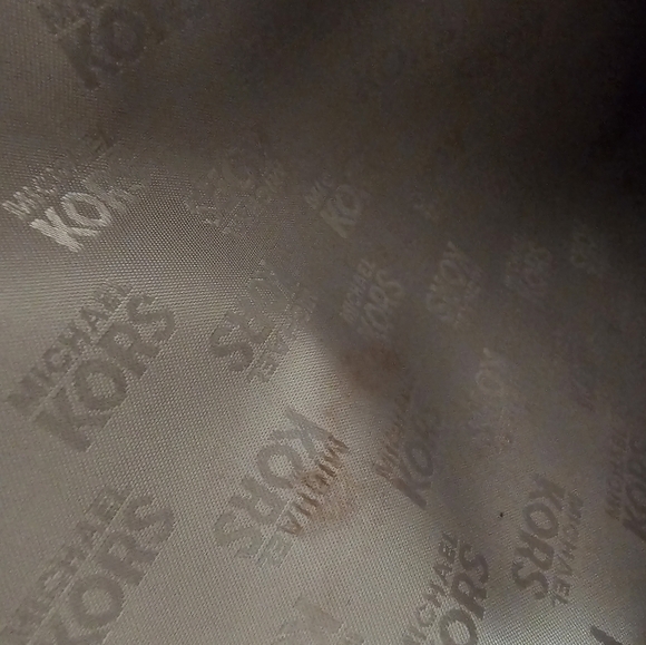 Blue flowered Michael Kors Purse. - Picture 5 of 8